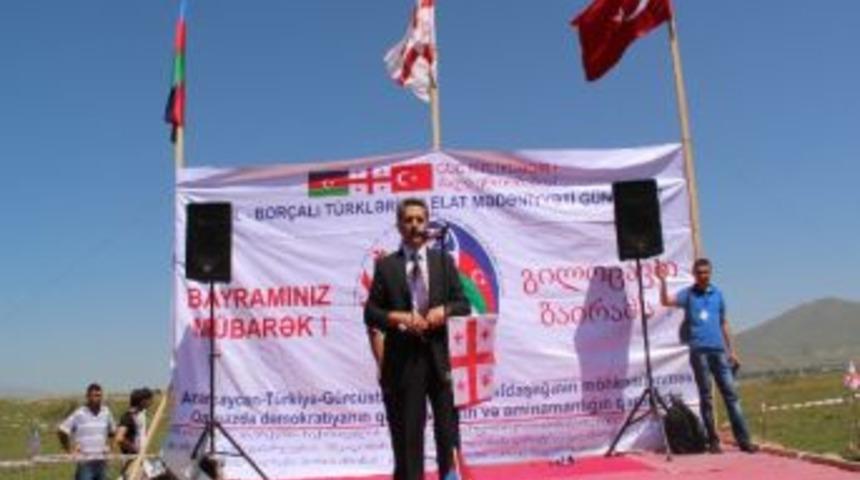 Borcalı'da 3 &Uuml;lke T&uuml;rk&uuml; Bir Araya Geldi