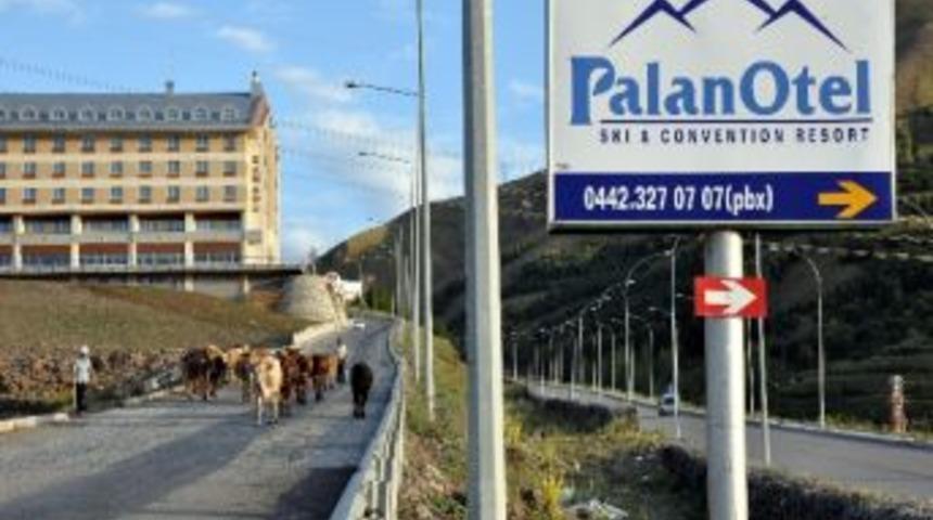 Kayak Merkezi’nde İlginç Görüntü