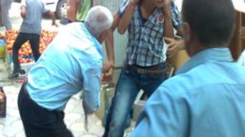 Silvan'da Seyyar Satıcı Kavgası