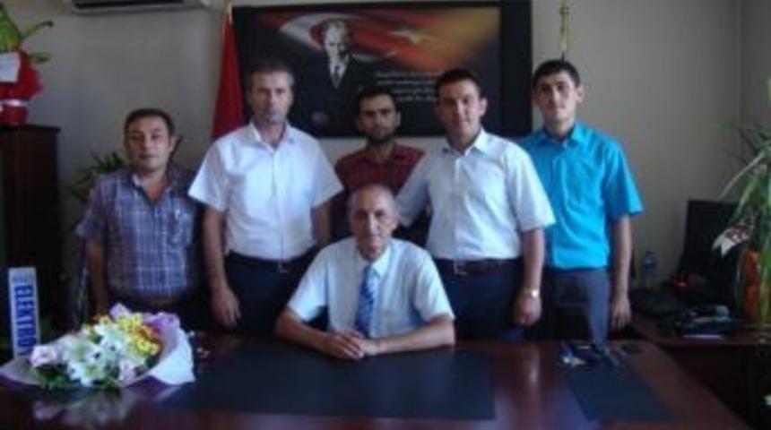 Kdz Ereğli-alaplı Ve K&ouml;ylerini Kalkındırma Derneği'nden Yılmaz'a Ziyaret