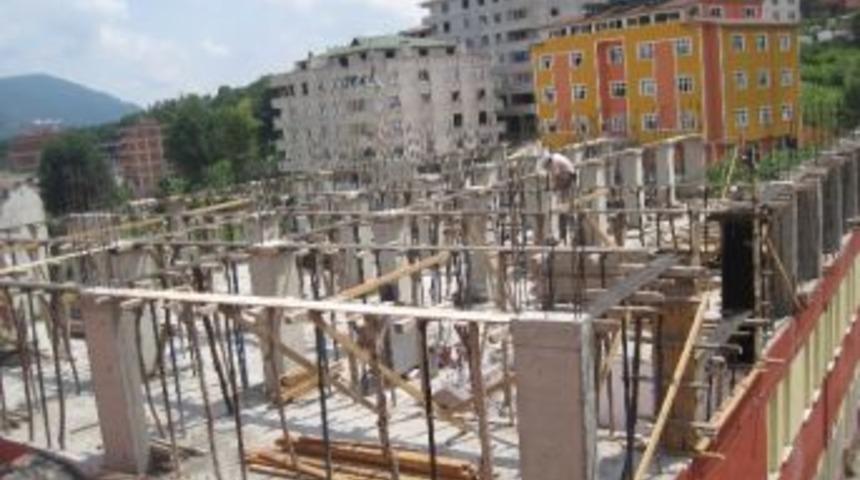 Kumru İmam Hatip Ek İnşaatı Hızla Y&uuml;kseliyor