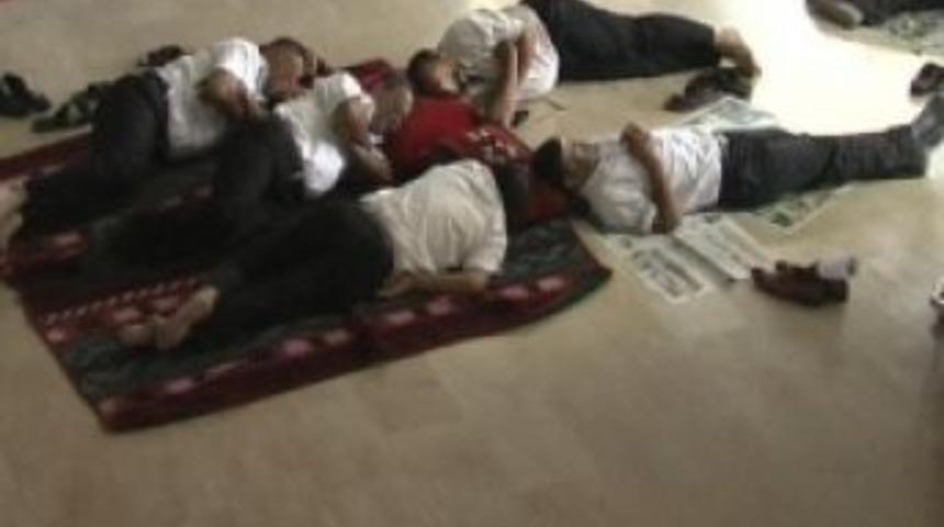 Bir yastıkta 4 baş