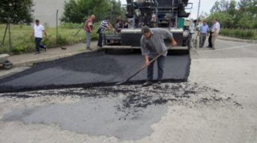 Arsin Organize Sanayi B&ouml;lgesi&rsquo;nin Asfaltı Trabzon Belediyesi&rsquo;nden