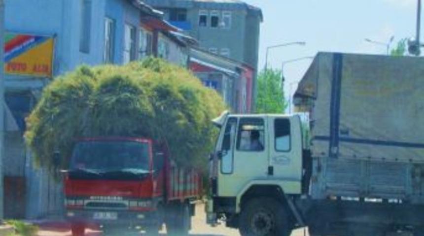 Ot Y&uuml;kl&uuml; Trakt&ouml;rler Tehlike Sa&ccedil;ıyor
