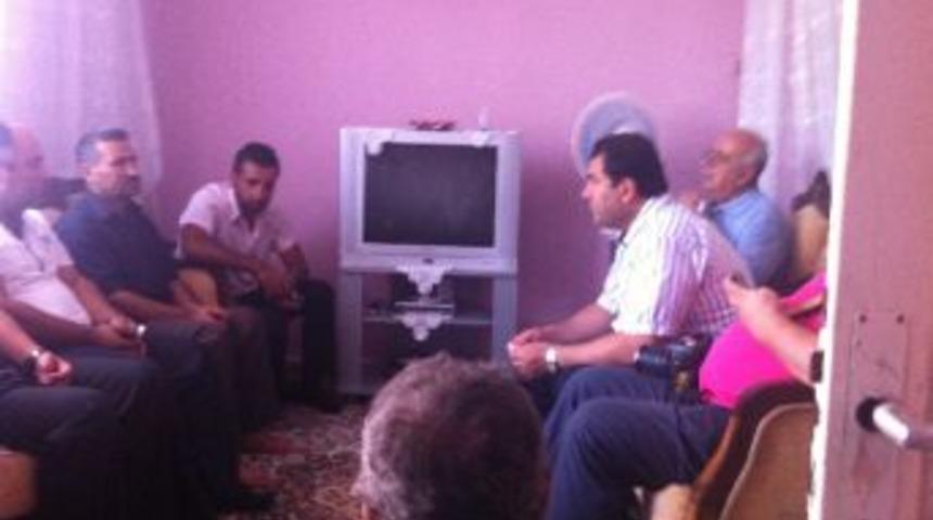 Şehit Babaya Vekilden İş Desteği