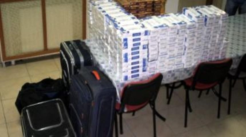 Konya’da 4 Bin 500 Kaçak Sigara Ele Geçirildi