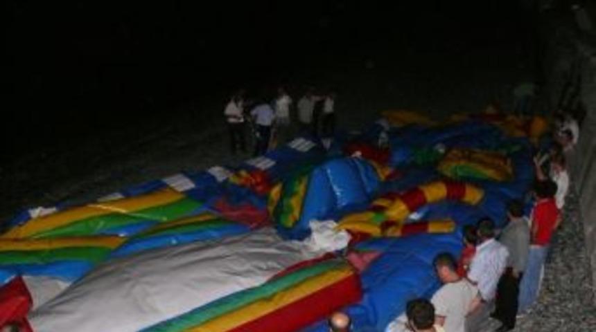 &Ccedil;atalzeytin'de Şişme Oyun Parkı Faciası