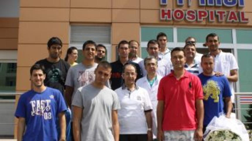 Gaziantepli Basketbolcular Sağlık Kontrol&uuml;nden Ge&ccedil;ti