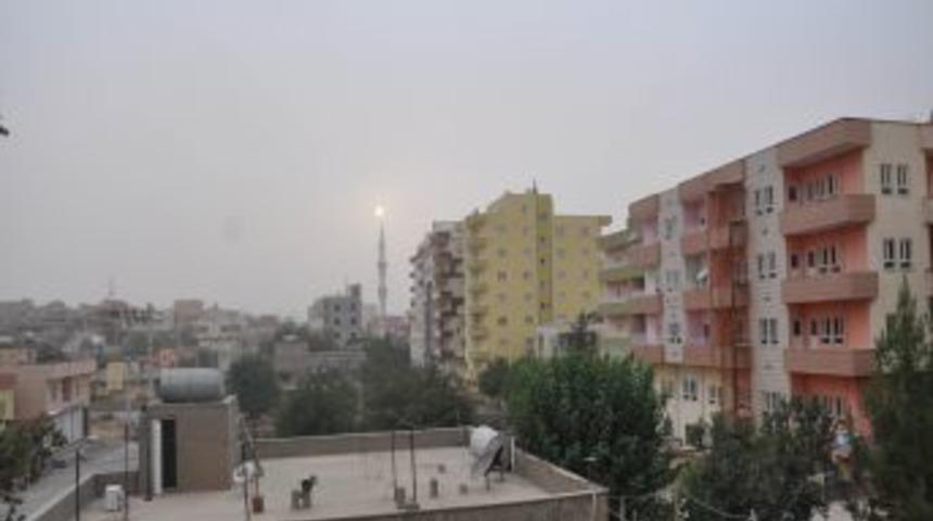 Midyat&rsquo;ta Toz Bulutu Etkili Oldu