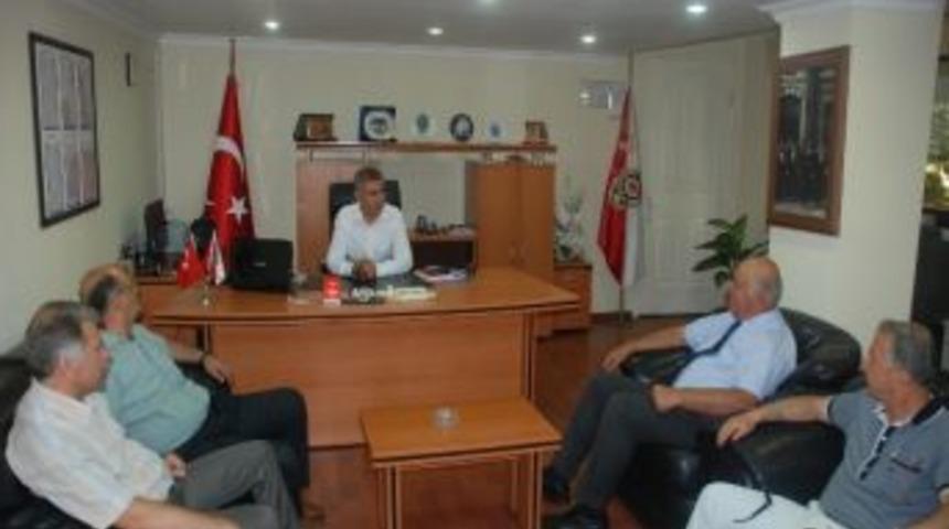 Tayfur &Ccedil;i&ccedil;ek&rsquo;ten Tire Emniyet M&uuml;d&uuml;r&uuml;&rsquo;ne Hoşgeldin Ziyareti