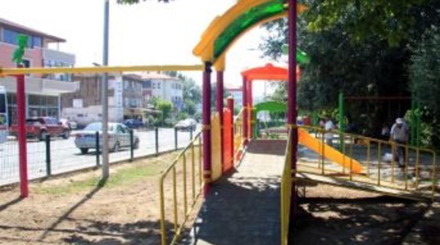 Belediyeden Engelli &Ccedil;ocuklara Park