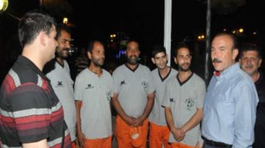 Başkan Doğan'dan Gece Mesaisi