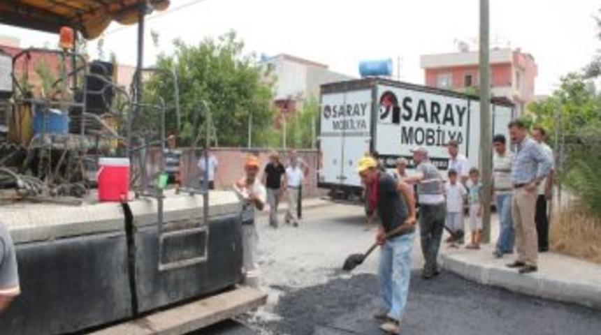 Toroslar Asfalt Ve Yol Bakım &Ccedil;alışmalarını S&uuml;rd&uuml;r&uuml;yor