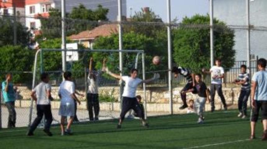 Alaca&rsquo;da Kuran Kursları Arası Futbol Turnuvası