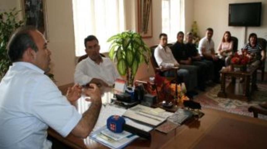 Ulupınar&rsquo;dan Kaymakam &Ouml;ner Ve Daire M&uuml;d&uuml;rlerine Ziyaret