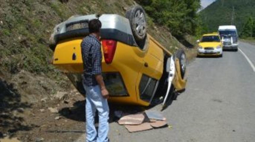 Ayvacık Yolunda Kaza: 1 Yaralı