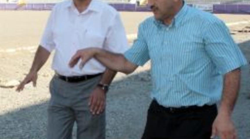 Milletvekili &Uuml;nal, 19 Eyl&uuml;l Stadı'nı İnceledi