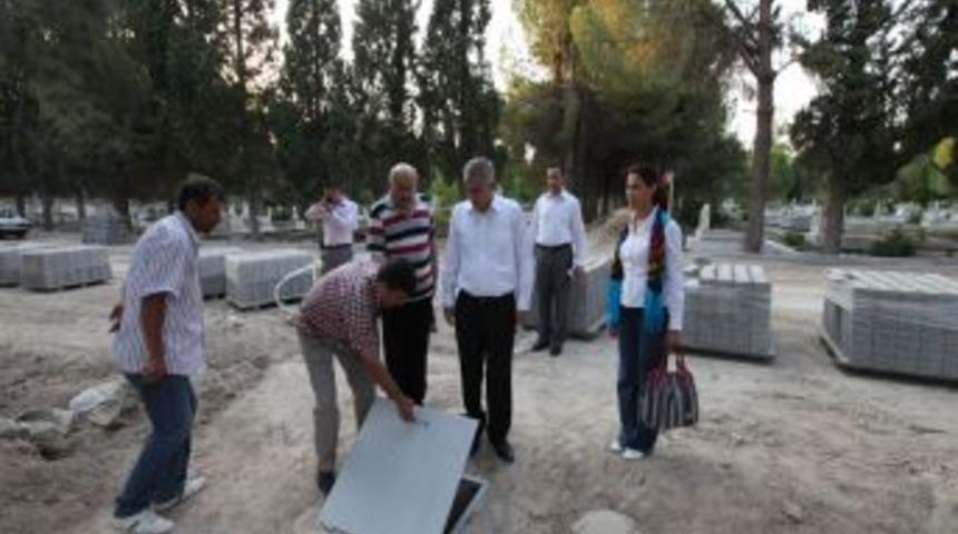 Denizli Belediyesi Asri Mezarlıkta Yeni D&uuml;zenlemeler Yapıyor