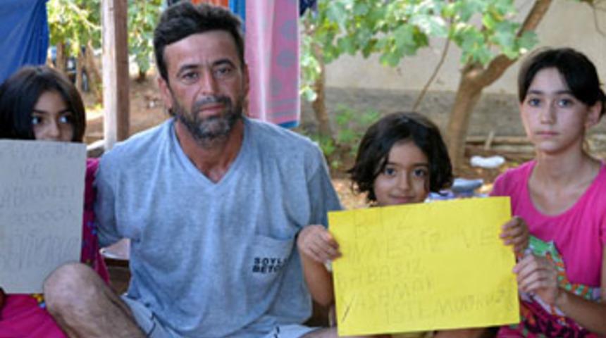 3 kız kardeş a&ccedil;lık grevinde