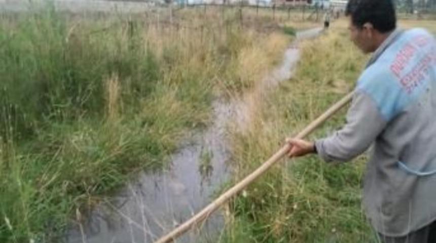 Van&rsquo;da Mahalleyi Lağım Suları Bastı