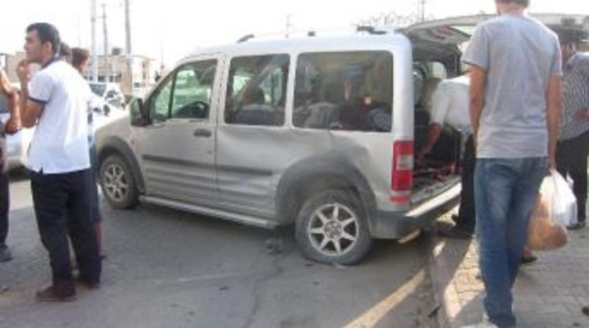 Bafra'da Zincirleme Kaza: 1 Yaralı