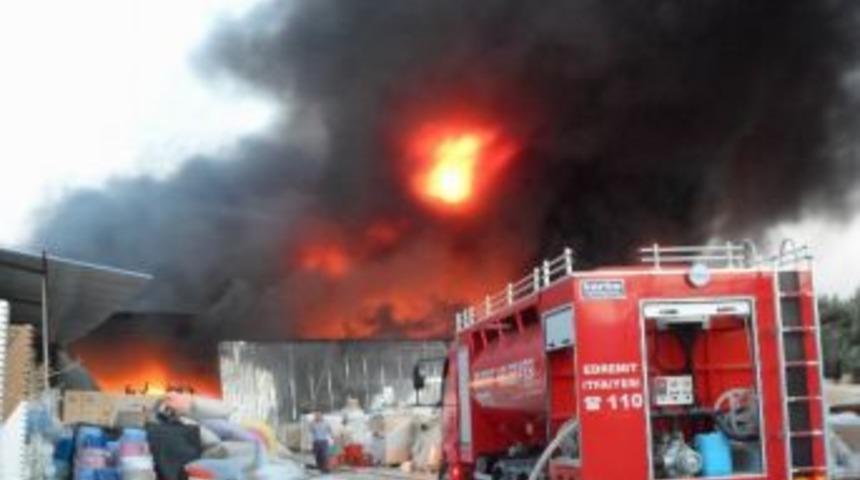 Edremit Korkun&ccedil; Yangın