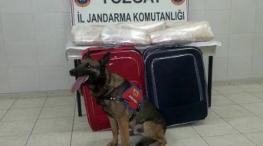 Yozgat'ta Jandarma 38 Kilo Esrar Ele Ge&ccedil;irdi