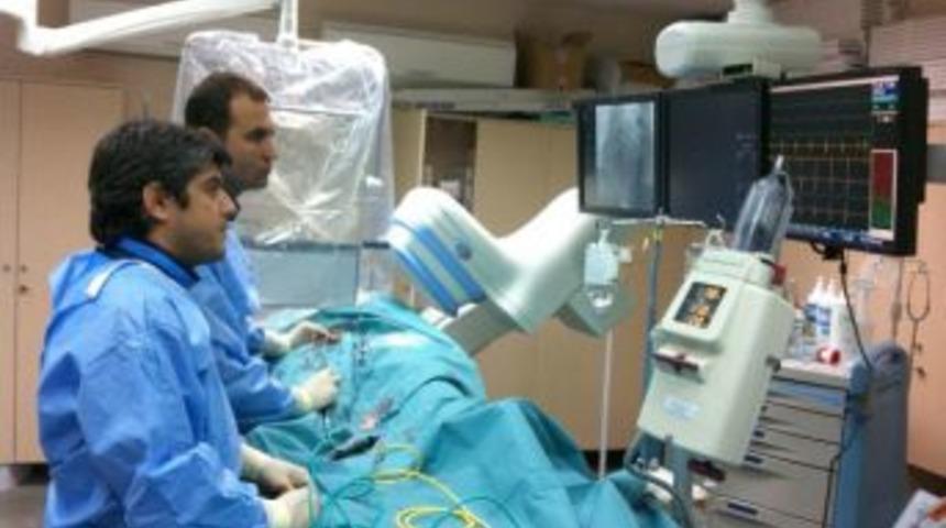 &Ccedil;OM&Uuml; Hastanesinde Kalp Ritmi Problemi Ortadan Kaldırılıyor