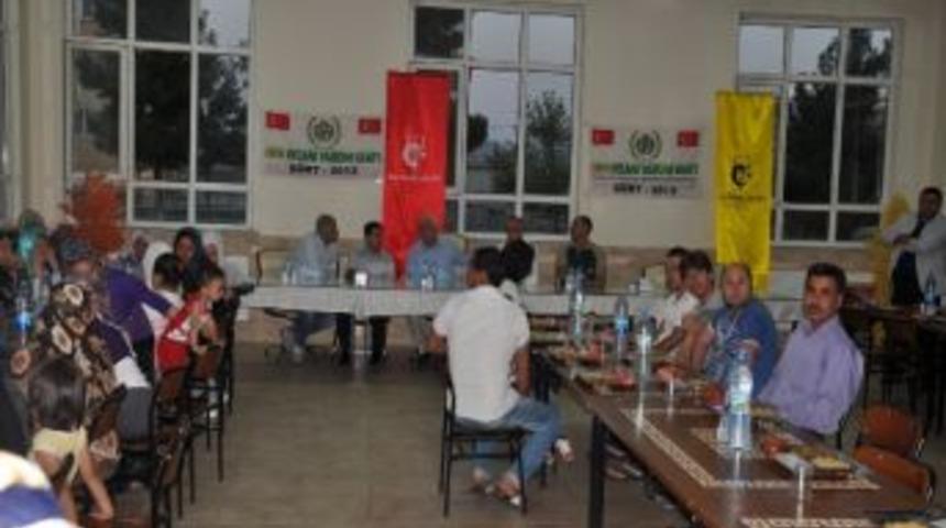 Siirt'te Sığınan Afganlı M&uuml;ltecileri İhh İftarında Buluştu