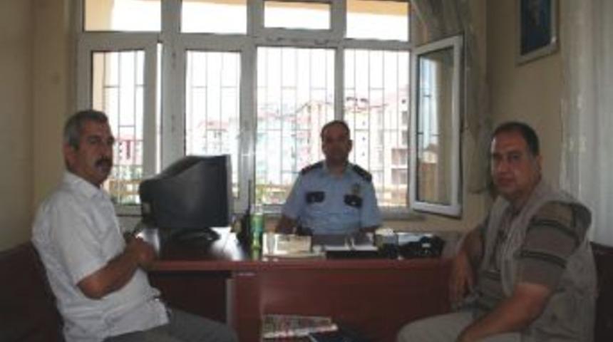 Yeni Emniyet M&uuml;d&uuml;r Yardımcısına Beyşehirli Gazetecilerden Ziyaret