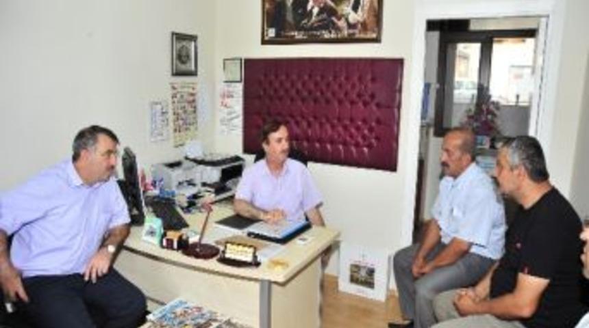 Başkan Keskin&rsquo;den Yeni Muhtarlara Ziyaret