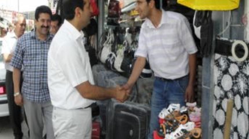 Ak Parti Van Milletvekili Fatih &Ccedil;iftci&rsquo;nin Esnaf Ziyareti