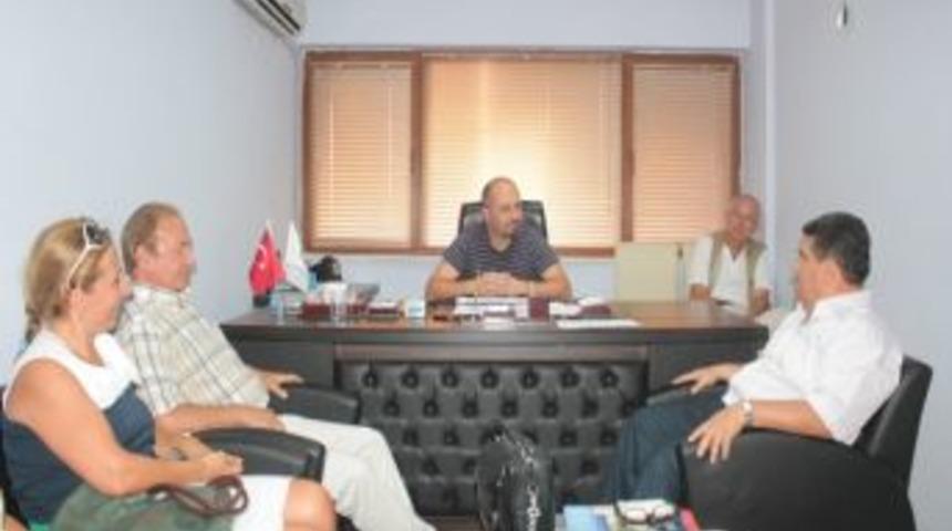 Lions Kul&uuml;b&uuml;nden Gazeteciler Cemiyetine Ziyaret