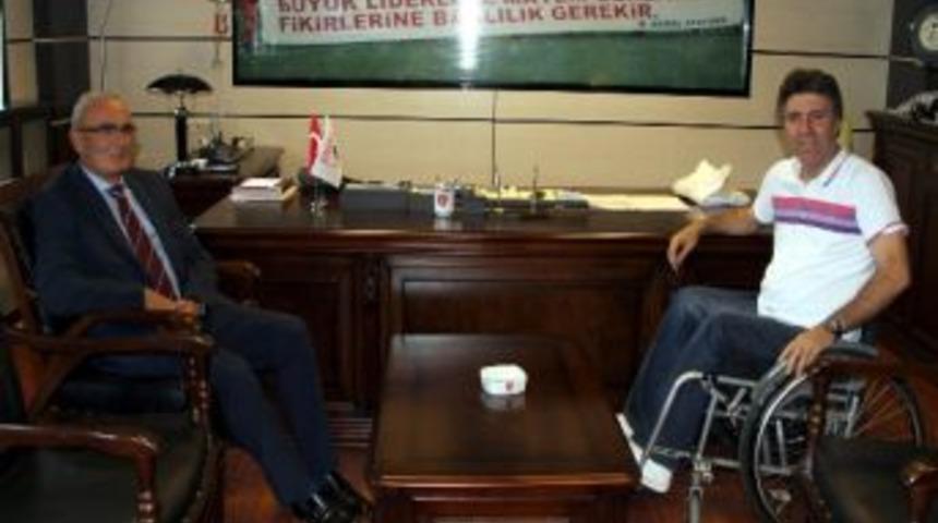 Başkan Yılmaz&rsquo;dan Samsunspor&rsquo;a Ziyaret