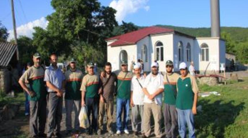 Konyalı Hayırseverler G&uuml;rcistan'a Cami Yaptırdı