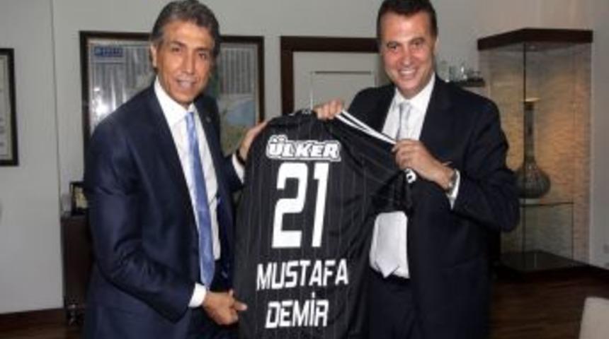Beşiktaş Başkanı Orman, Fatih Belediye Başkanı Demir'i Ziyaret Etti