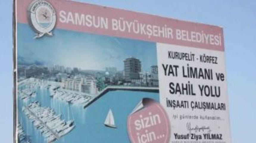 Kurupelit Yat Limanı İnşaatı Devam Ediyor