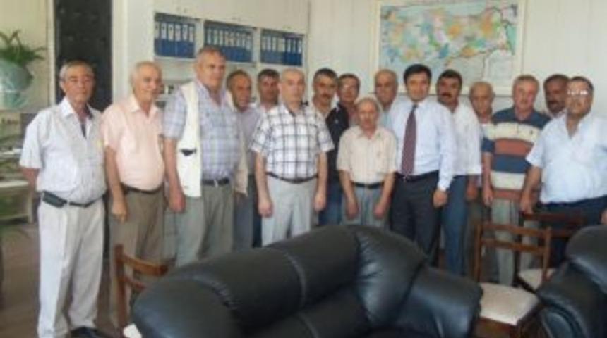 &Ouml;demişli Muhtarlardan 'hoşgeldin' Ziyaretleri