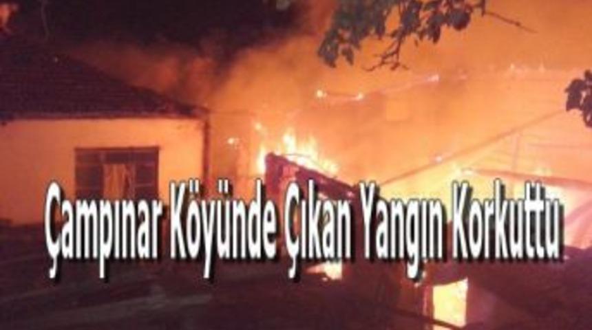 Osmancık&rsquo;ta yangın