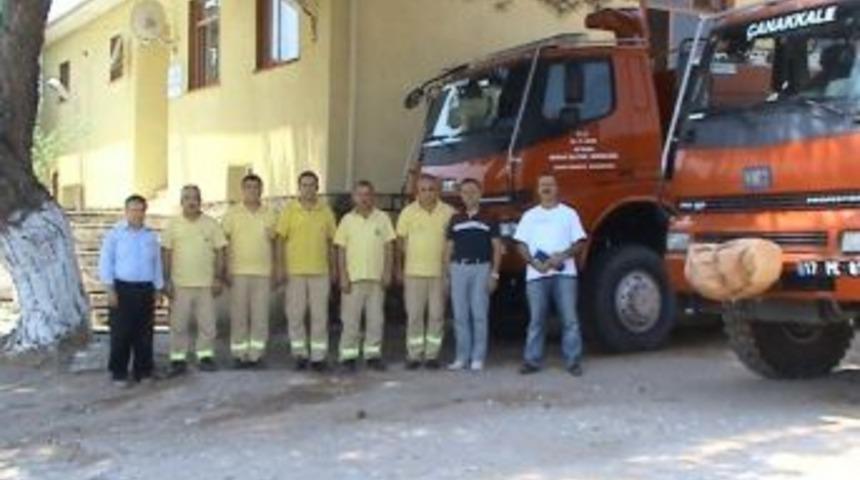 Yangın Ekiplerine Moral Ziyareti