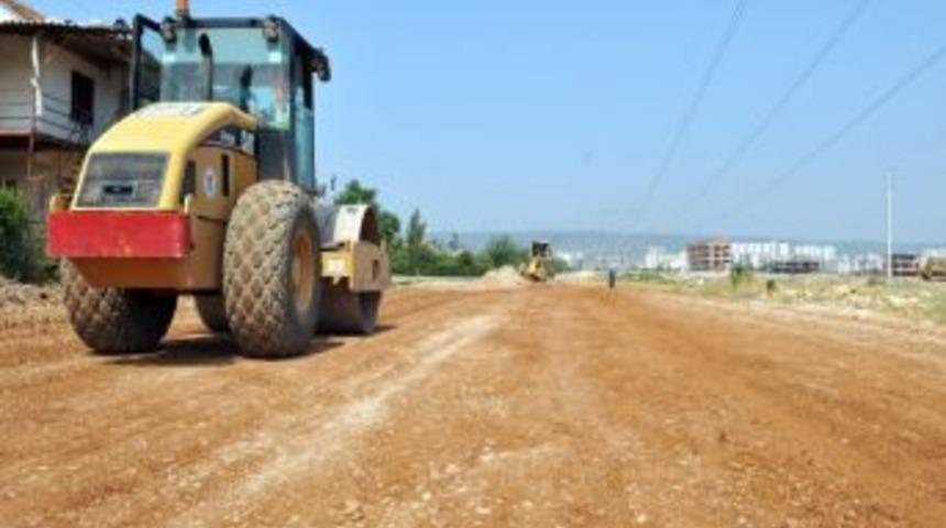 Musa Doğan Caddesi&rsquo;nde &Ccedil;alışmalar Başladı