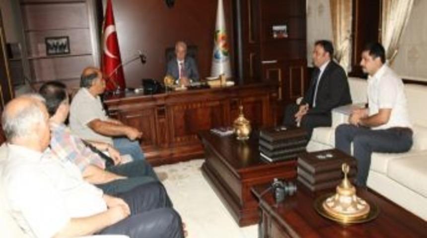 Atıcı Ve Ekibinden Aldırmaz&rsquo;a Ziyaret