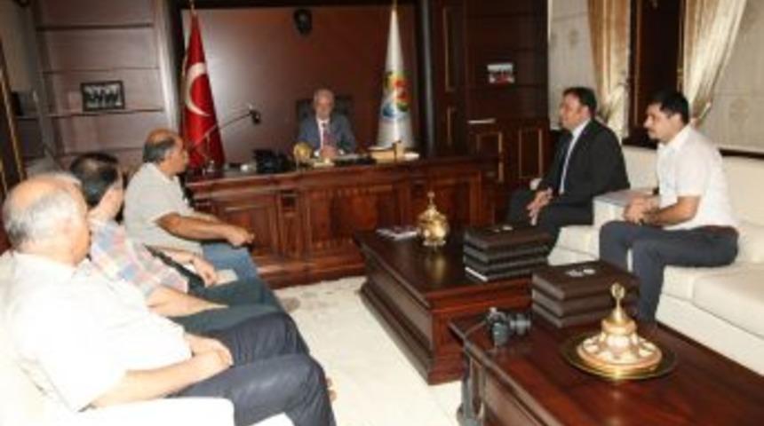 Atıcı'dan Aldırmaz'a ziyaret