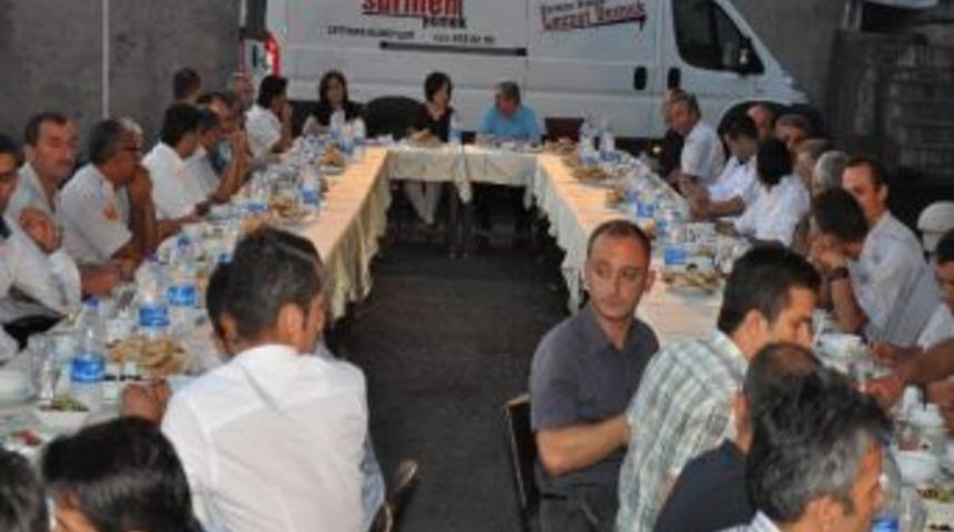 Vergili İtfaiye Personeli İle İftarda Bir Araya Geldi