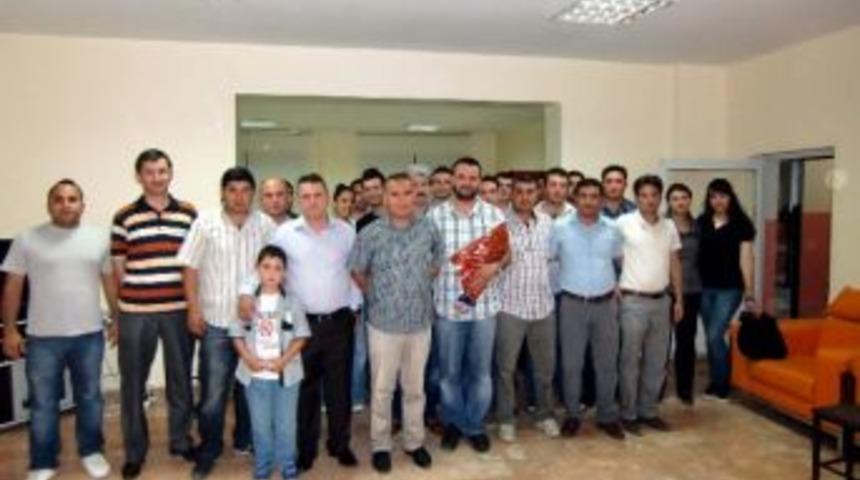 15 Emniyet Personeli Yıldızeli&rsquo;ne Veda Etti