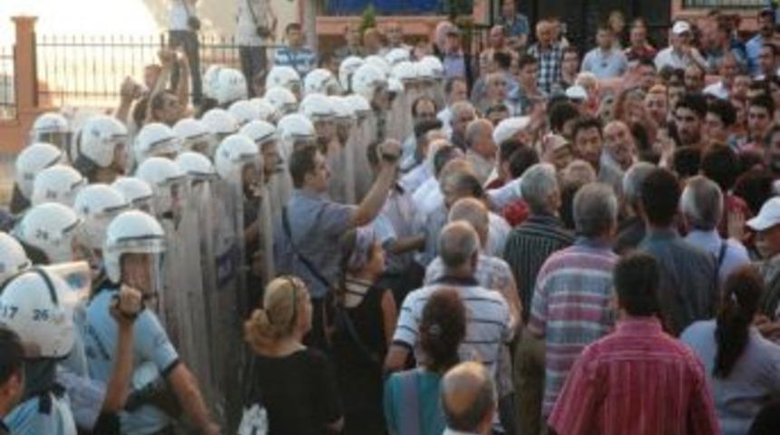 Malatya'daki Olaya Tepki Eyleminde Gerginlik