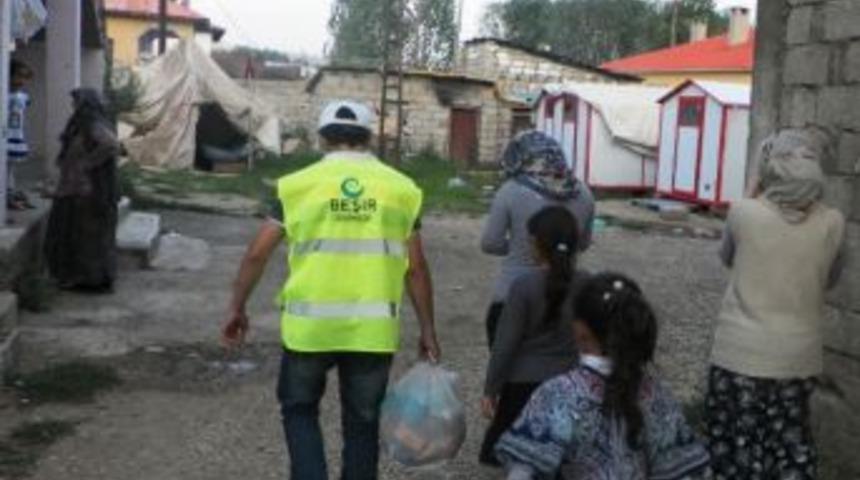 Beşir Derneği, Ercişli Depremzedeleri Unutmadı