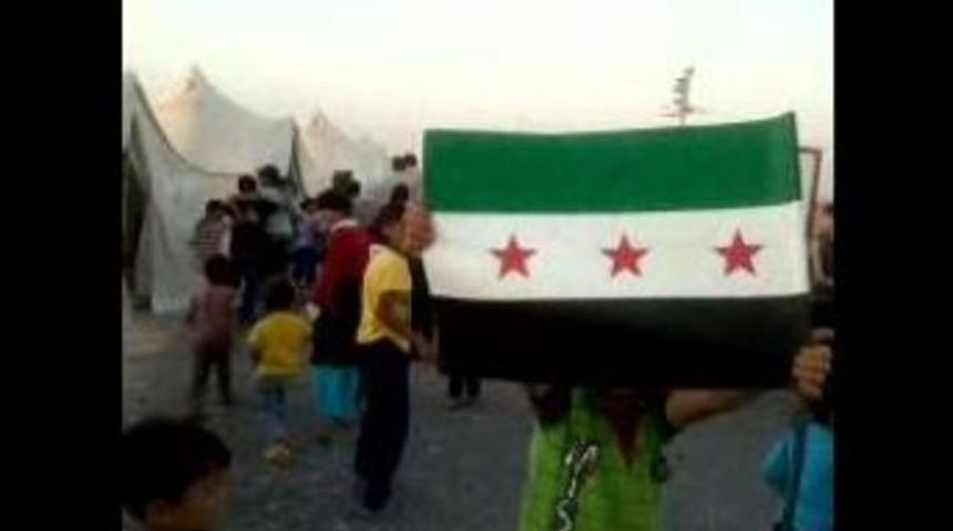 &Ccedil;adırkente eylem yaptılar