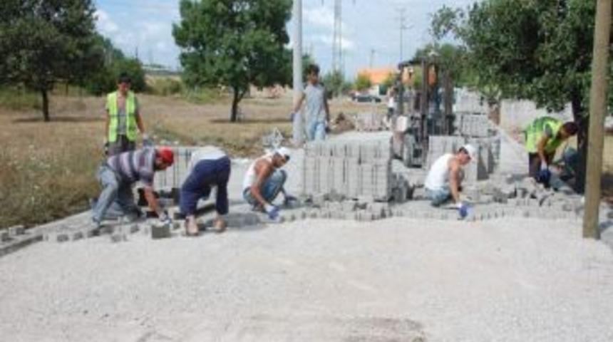 Tepecik'te Parke &Ccedil;alışması Başladı