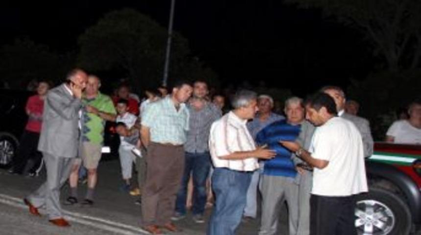 Bartın Valisi K&uuml;&ccedil;&uuml;k, Yangını Yerinde İzledi